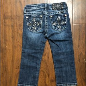 Little girls Miss Me Capri